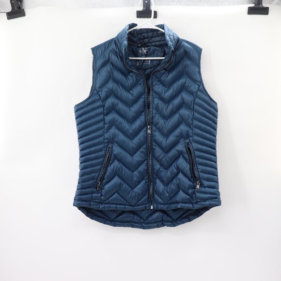 Calvin Klein Jackets & Blazers - Calvin Klein Size XXL Blue Puffer Down Vest